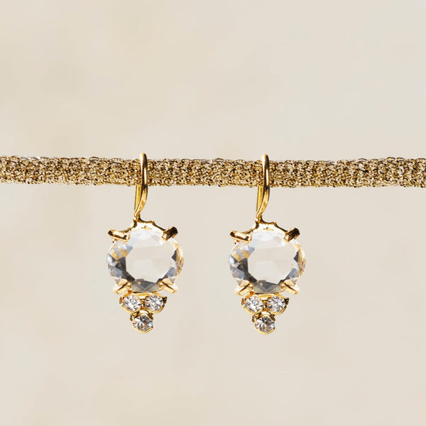 MALLOW crystal earrings