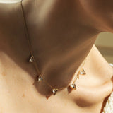 SPINE crystal necklace NEW!